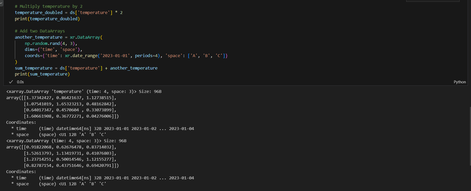 Xarray working with other tools